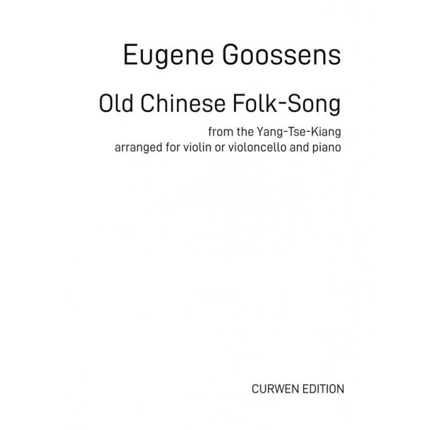 Old Chinese Folk-Song