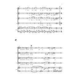 Of Trumpets and Angels : SATB, Soprano Solo and Piano