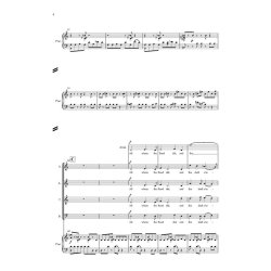 Of Trumpets and Angels : SATB, Soprano Solo and Piano