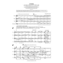 Anthem : for singing string quartet & NASA audio