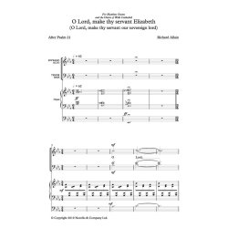 O Lord, make thy servant Elizabeth