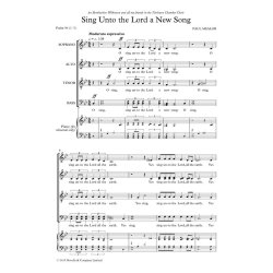 Sing Unto The Lord A New Song : Psalm 96