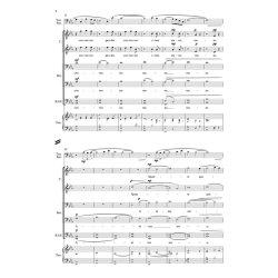 Quanta Qualia : Version For Ttbb And Tenor Sax - Vocal Score