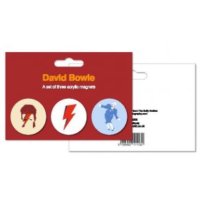 My World: Magnets - Bowie, Set Of 3