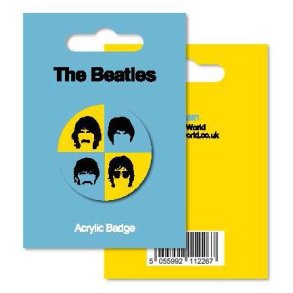 My World: Acrylic Badge - The Beatles