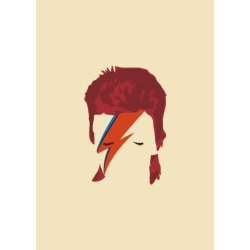 Pop Art: Bowie - Greeting Card
