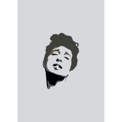 Pop Art: Bob Dylan - Greeting Card
