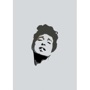 Pop Art: Bob Dylan - Greeting Card