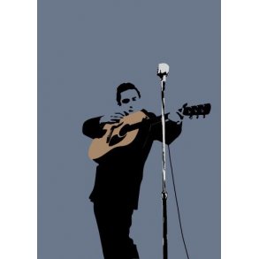 Pop Art: Johnny Cash - Greeting Card