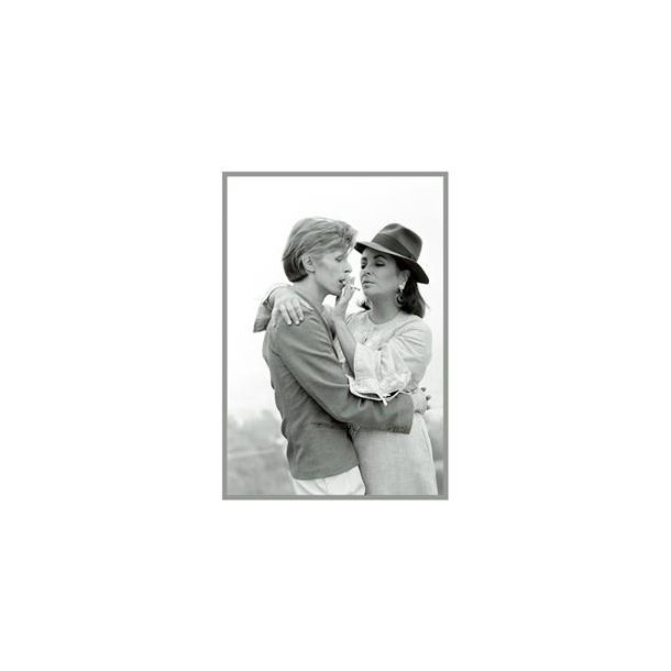 My World: Terry O'Neill Greetings Card - Bowie And Taylor
