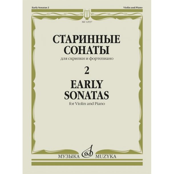 Early Sonatas, Book 2.