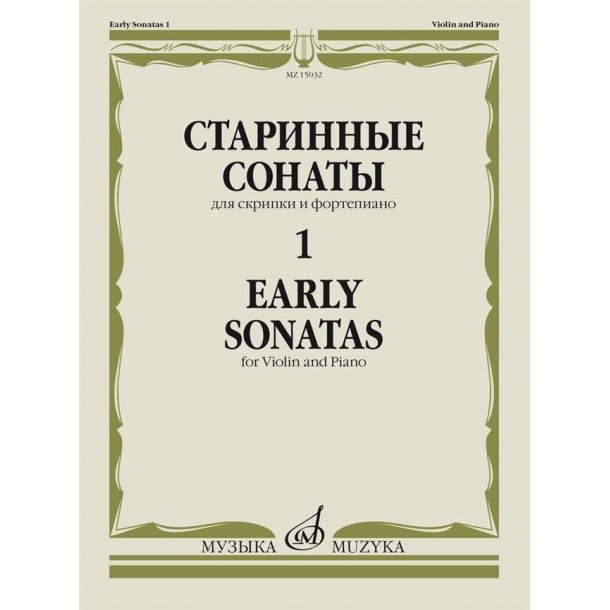 Early Sonatas, Book 1.