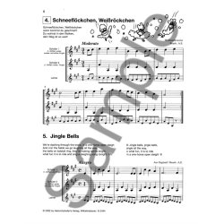 Anja Elsholz: Weihnachten Mit Susi Und Eddi: Weihnachtslieder F&uuml;r Eine, Zwei Oder Drei Geigen