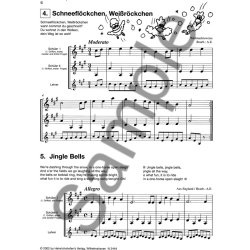 Anja Elsholz: Weihnachten Mit Susi Und Eddi: Weihnachtslieder F&uuml;r Eine, Zwei Oder Drei Geigen