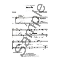 John Lennon/Paul McCartney: Yesterday (TTBB)