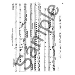 J.S. Bach: Organ Works Book 1: Eight Short Preludes And Fugues