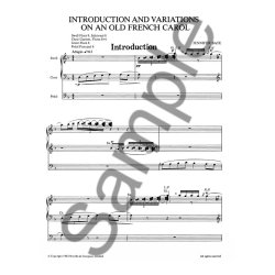 Bate: Introduction And Variations On An Old French Carol