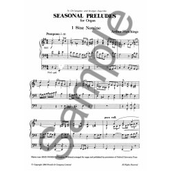 Arthur Hutchings: Seasonal Preludes For Organ