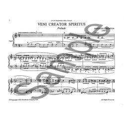 Kenneth Leighton: Veni Creator Spiritus And Veni Redemptor For Organ