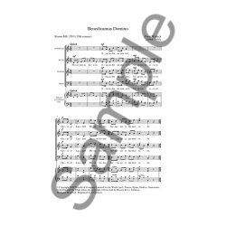 Peter Warlock: Benedicamus Domino (SATB)
