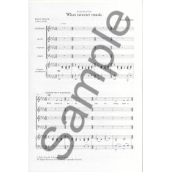 Richard Allain: What Sweeter Music - SATB/Piano (or Organ)