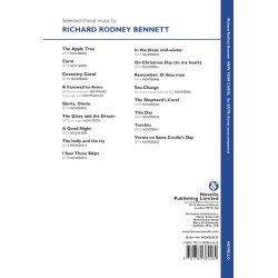 Richard Rodney Bennett: New Year Carol