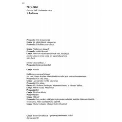 Sallinen: The Palace Opera (Libretto)