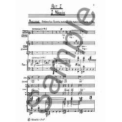 Sallinen: King Goes Forth (Vocal Score)