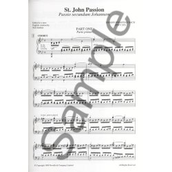 J.S. Bach: St. John Passion (Vocal Score)