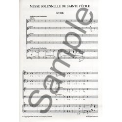 Charles Gounod: Messe Solennelle De Sainte Cecile (Vocal Score)