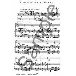 J.S Bach: Come, Redeemer Of Our Race (English Text Only)