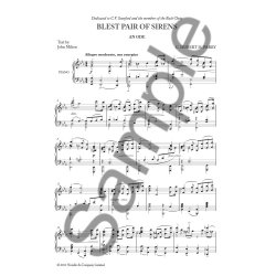 C. Hubert H. Parry: Blest Pair Of Sirens (Double Chorus)