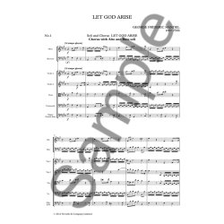 G.F. Handel: Let God Arise HWV256b (Chapel Royal Version) - Full Score