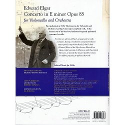 Edward Elgar: Concerto For Cello And Orchestra In E Minor Op.85 (Cello/Piano)