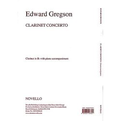Edward Gregson: Clarinet Concerto (Clarinet/Piano)