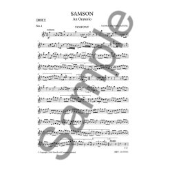 G.F. Handel: Samson (Oboe Parts)