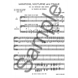 Alan Bush: Variations, Nocturne And Finale For 2 Pianos