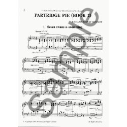 Richard Rodney Bennett: Partridge Pie Book 2 For Piano