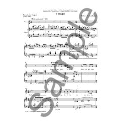 Richard Rodney Bennett: Voyage (Mezzo Soprano/Piano)