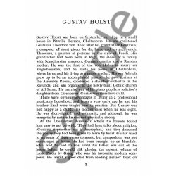 Holst: Novello Short Biography