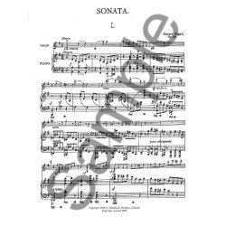 Edward Elgar: Sonata For Violin And Piano (E Minor)