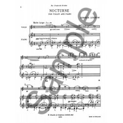 Kenneth Leighton: Nocturne for Violin and Piano