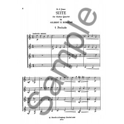 Biberian: Suite For Guitar Quartet