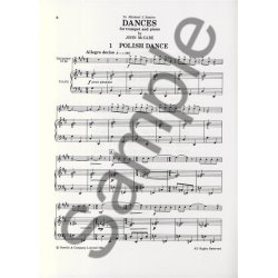 John McCabe: Dances For Trumpet And Piano