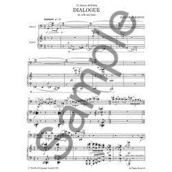 Jonathan Harvey: Dialogue &amp; Song for Cello and Piano