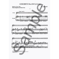 W.A. Mozart: Flute Concerto No.2 in D K.314 and Andante in C K.315