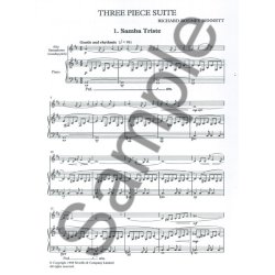 Richard Rodney Bennett: Three Piece Suite For Alto Saxophone And Piano