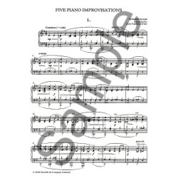 Edward Elgar: Five Improvisations