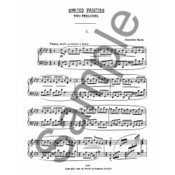 Hamilton Harty: Spring Fancies - Two Preludes for Harp