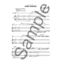 Edward Gregson: Aztec Dances (Treble Recorder/Piano)
